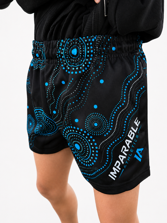 Teal Heritage Footy Shorts