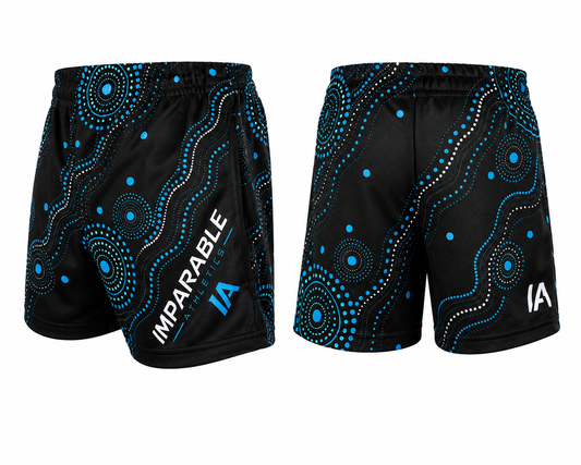 Teal Heritage Footy Shorts