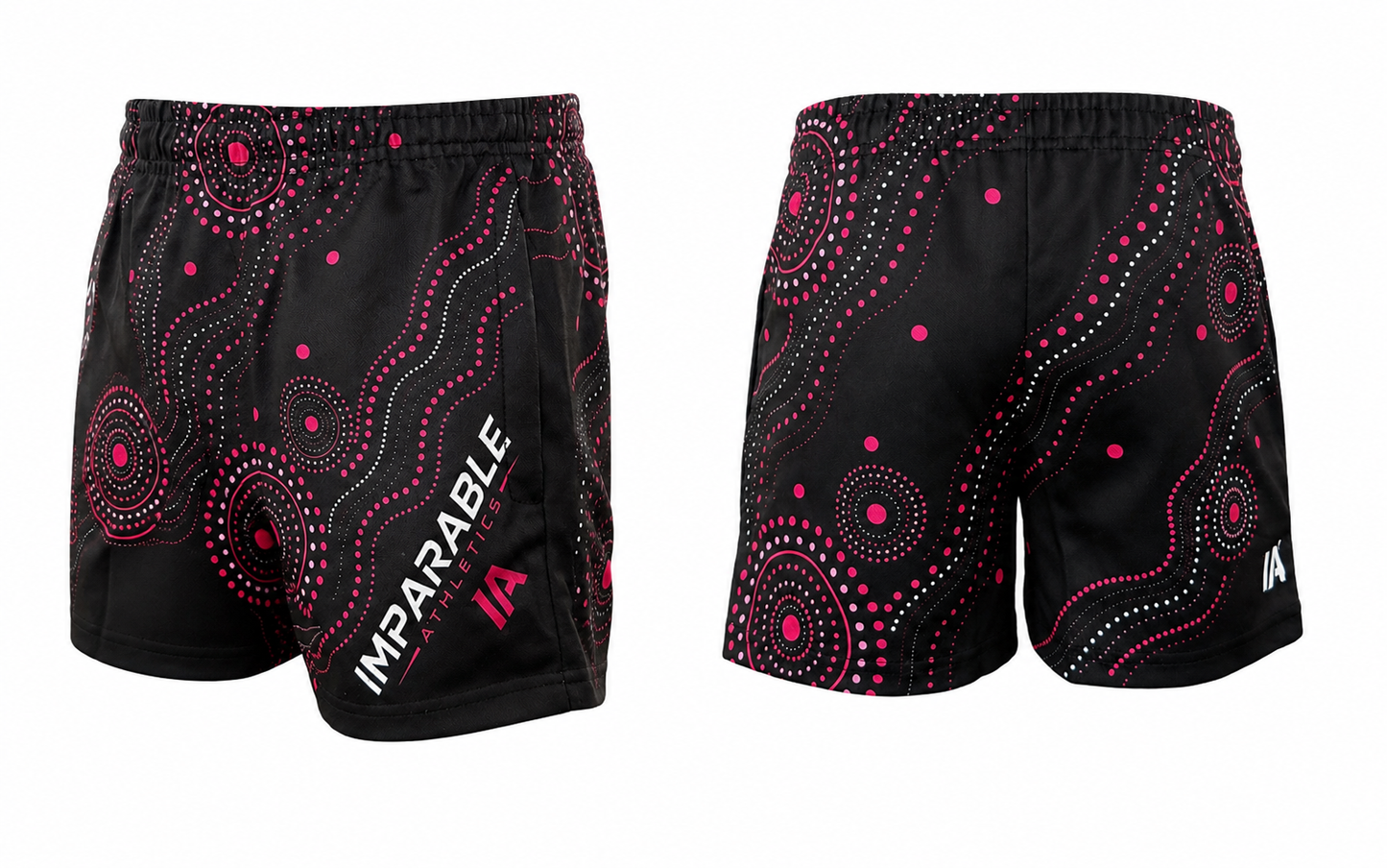 Pink Heritage Footy shorts